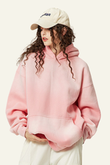 Women's Heavyweight Washed Gradient Hoodie