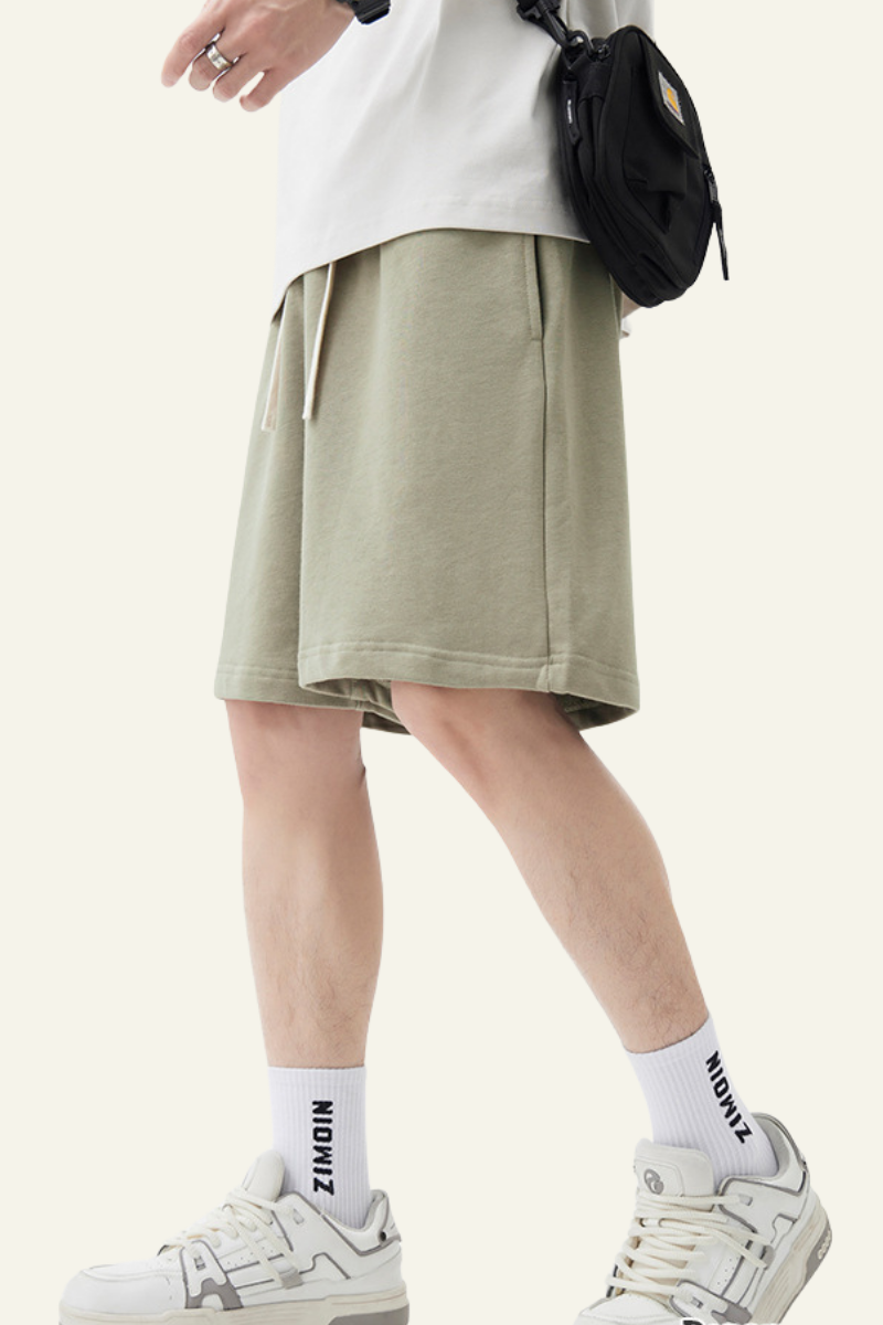 Men's Drawstring Loose-fitting Athletic Shorts.