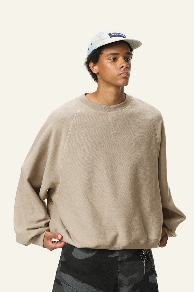 Men's Streetwear Round Neck  Pullover
