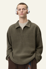 Men's Streetwear Faux Two-piece Patchwork Sweatshirts