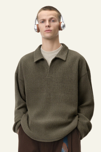 Men's Streetwear Faux Two-piece Patchwork Sweatshirts
