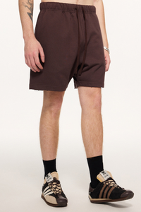 Men's Summer 450g Solid Breathable Elastic Loose 4" Shorts