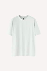 Men's Spring Summer Polyester Solid Crewneck Quick Dry Tee