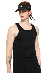Men's Summer 315g Heavy Cotton Solid Ribbed Tank