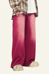 Men's Streetwear Gradient Draped Wide-Leg Pants