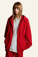 Women's Full Zipper Hooded Jacket