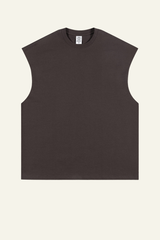 Women's Streetwear Heavyweight Cotton Sleeveless Top