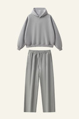 Men's Heavyweight Washed Set:Hoodie And Casual Pant