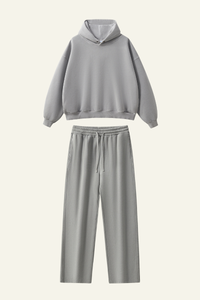 Men's Heavyweight Washed Set:Hoodie And Casual Pant
