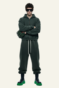 Men's Streetwear Set:Hooded Jacket & Casual Pants