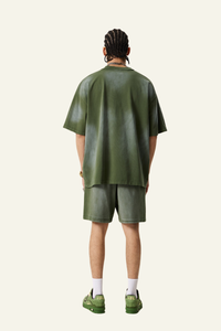 Men's Streetwear Cotton Set:Sleeveless T-shirt And Short
