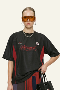 Women's Sportswear Drop Shoulder Color Block T-shirt