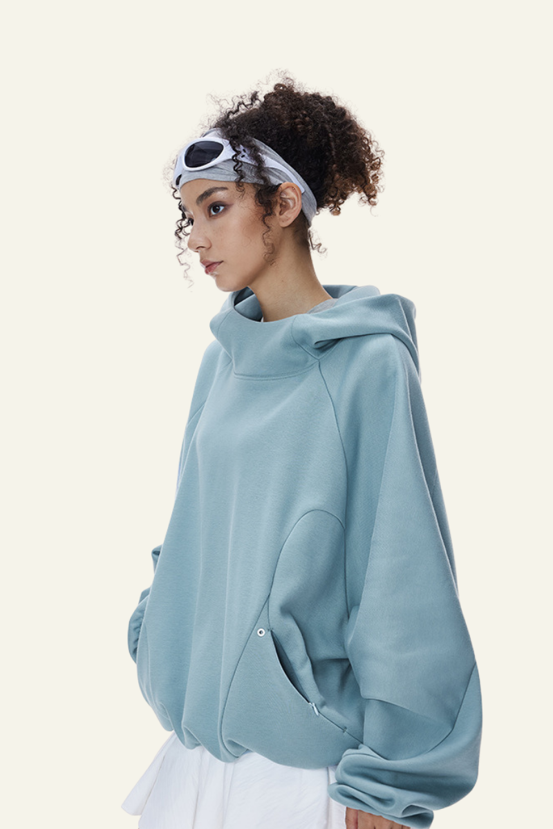 Women's Streetwear Functional Deconstructed Hoodie