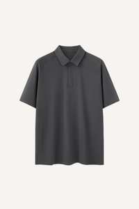 Men's Summer Ultrasonic UPF50+ Quick Dry Collared Tee