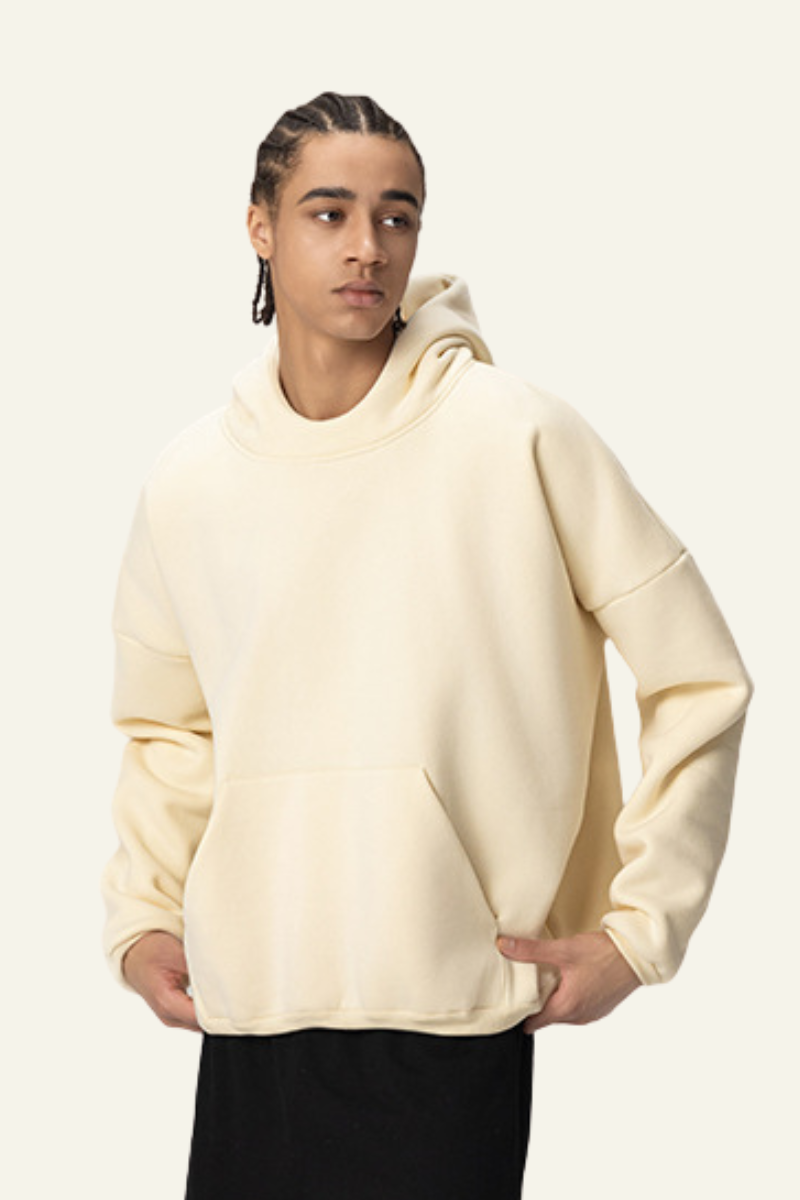 Men's Streetwear Oversize Front Pocket Hoodie