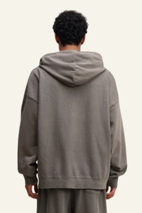 Men's Heavyweight Vintage Washed Cotton Hooded Jacket