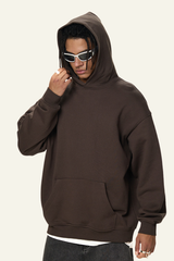 Men's Cotton Streetwear Front Pocket Hooded