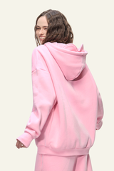 Women's  Eye Mask Version With Fleece-Lined Hoodie.