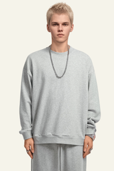Men's Solid-Colored Pullover