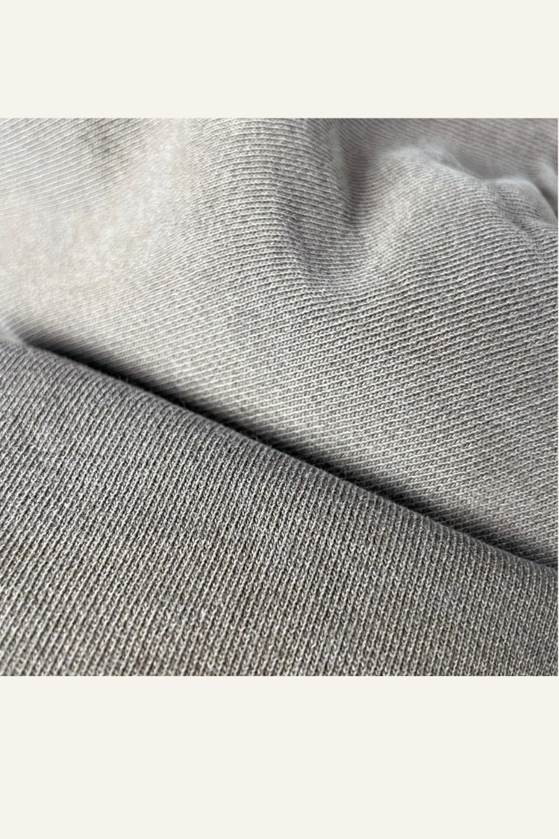 Women's Washed Loose Edged Pleated V-Neck Cotton Hoodie