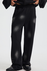 Men's Cotton Streetwear Washed  Gradient Sweatpants