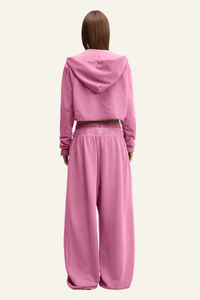 Women's Vintage Streetwear Set:Hoodie & Casual Pants