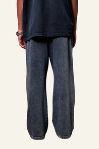 Men's Cotton Vintage Washed Straight Leg Pant