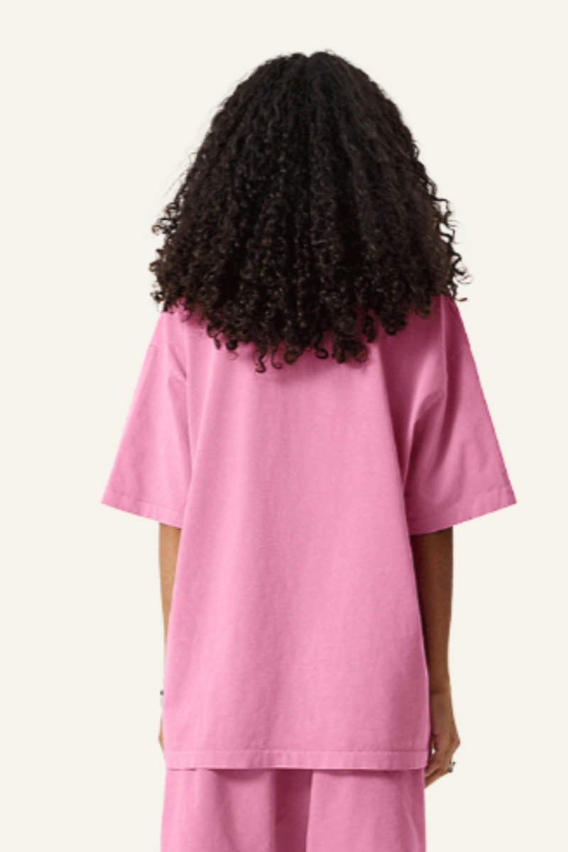 Women's Cotton Streetwear Washed T-Shirt