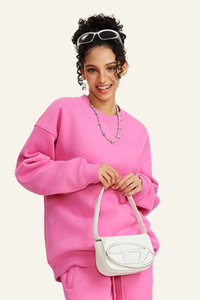 Women's Streetwear Relaxed Pullover Hoodie