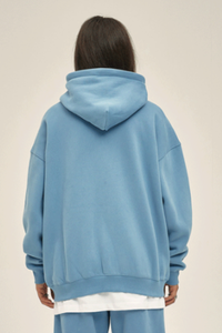 Women's Streetwear 350G Heavyweight Full Zip Hooded Jacket