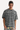 Unisex Washed Stripe Ribbed Crewneck Boxy Tee