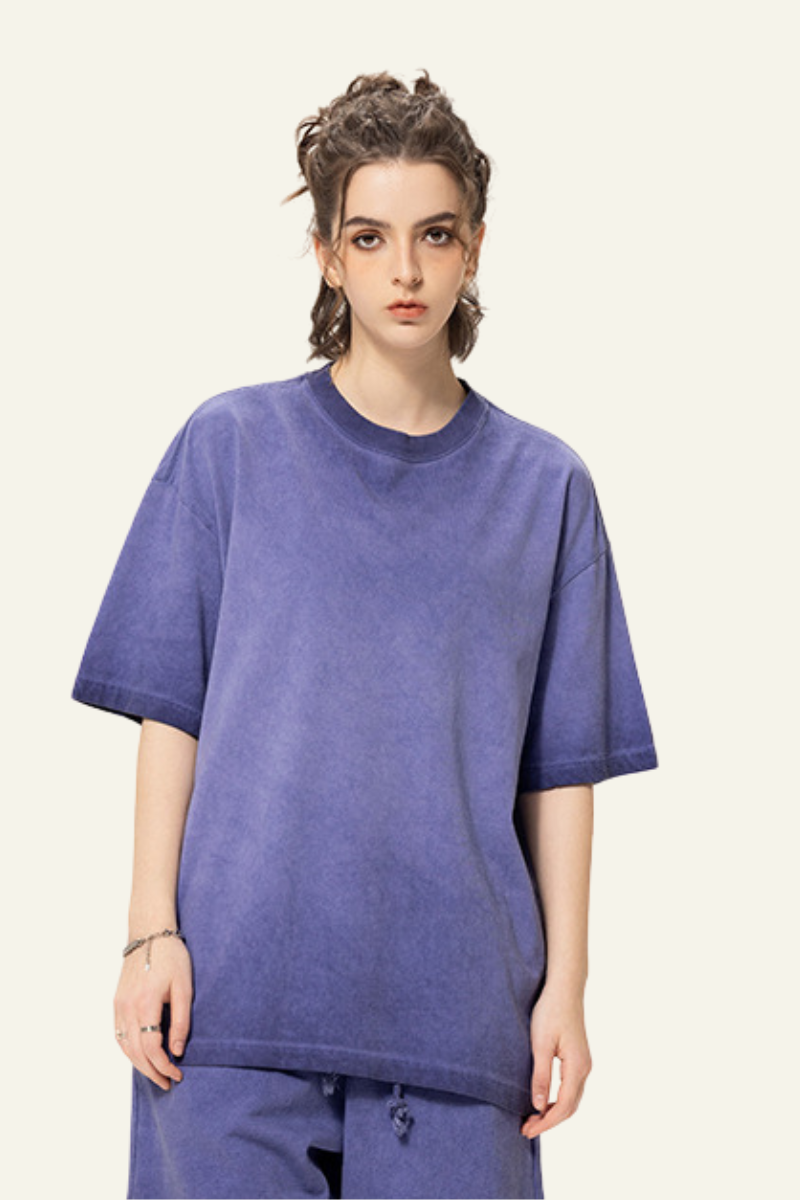 Women's  Cotton Washed Vintage T-shirt