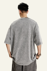 Men's Cotton Heavyweight Washed T-shirt