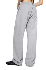 Unisex Summer 450g Elastic Drawstring Straight Pants
