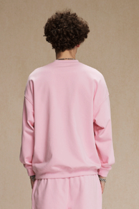 Men's Streetwear Relaxed Drop-Shoulder Solid Pullover