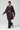 Women's print coat casual pants two-piece set