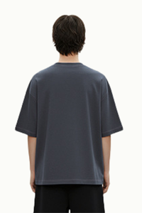 Men's Summer 280g Cotton Washed Oversized Boxy Tee