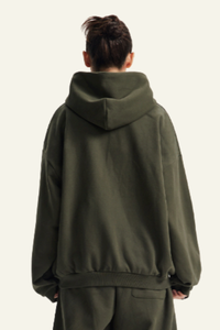 Women's Streetwear Full Zipper Hooded Jacket