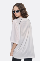 Women's Streetwear Lightweight Breathable Mesh T-shirt