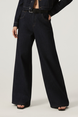 Women's Streetwear Vintage Wide Leg Jeans