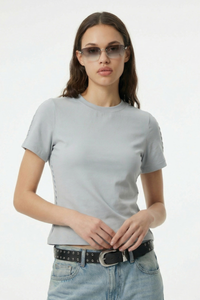 Women's Spring Summer Embroidery Quick Dry Oversized Tee