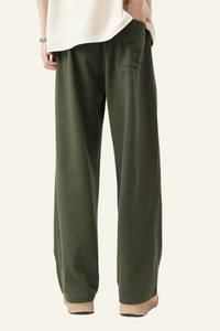 Men's Side-Striped Draped Casual Pants