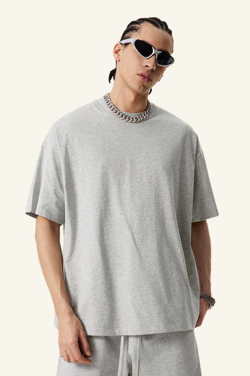 Men's Solid Color Quick-Dry Cotton T-Shirt