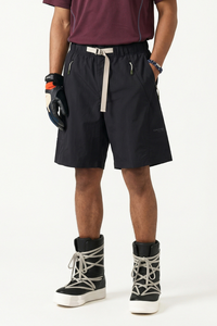 Men's 3D Cut Drawstring Quick Dry Secure Zip Cargo Shorts