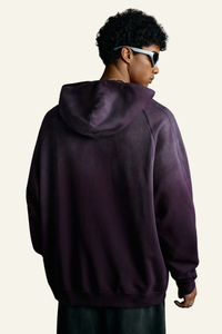 Men's Gradient Color Cotton Hoodie