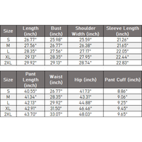 Women's Summer 450g Half Zip Raw Edge Stand Collar Set