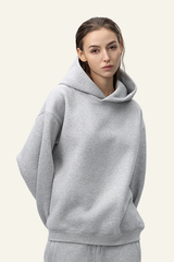 Women's Streetwear Heavyweight Fleece-lined Hoodie