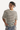 Men's Summer 205g Stripe Mesh Crewneck Tee