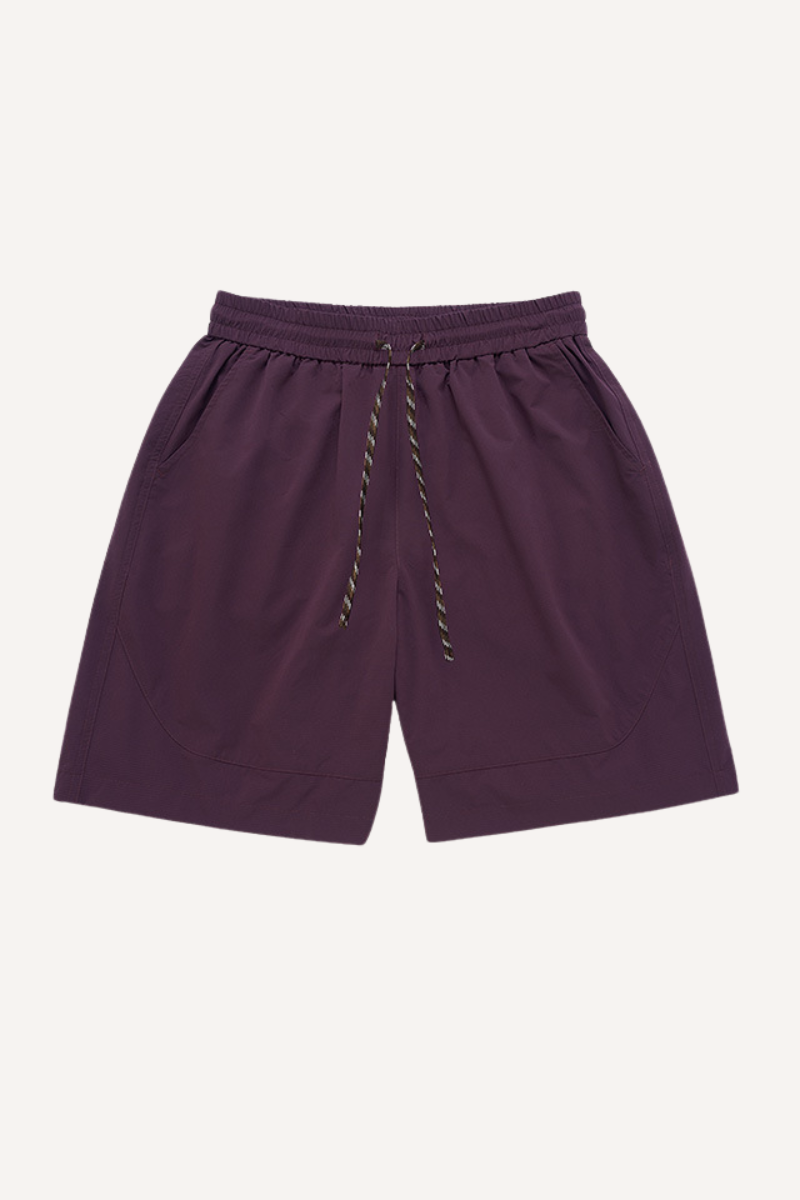 Men's Spring Summer COOLMAX Lightweight Drawstring Shorts