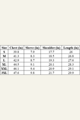 Plus Size Men's Streetwear Solid T-shirt